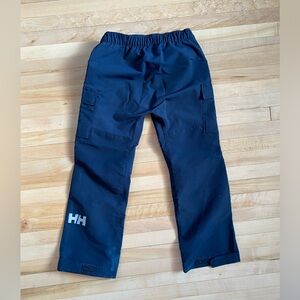 HELLY HANSEN guard pull on rain pants, kids